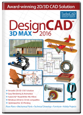 DesignCAD 3D Max 2016 kep